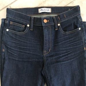 Madewell Jean sz 26 high riser skinny